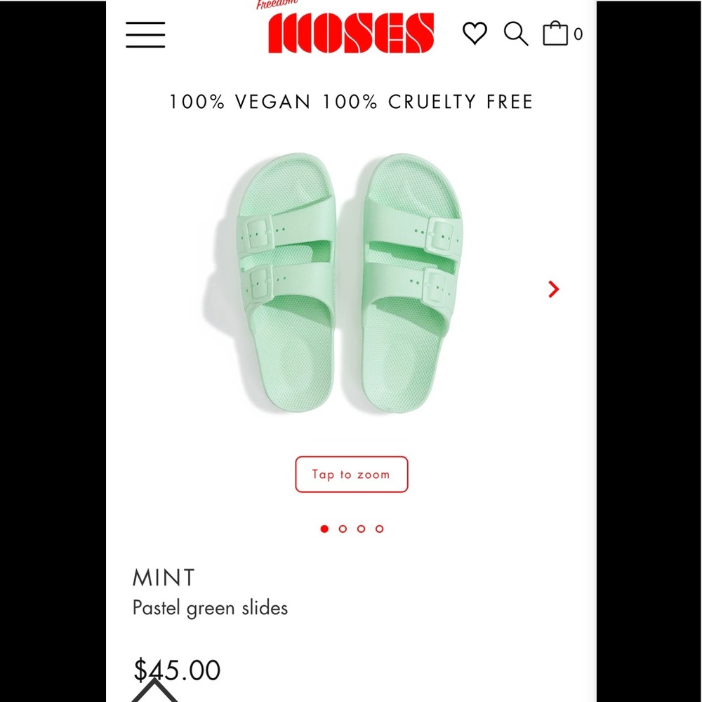 Freedom Moses Sandals NWT